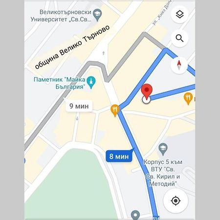 Хотелски Апартамент Стило В Идеалния Център. Veliko Tărnovo Exteriör bild